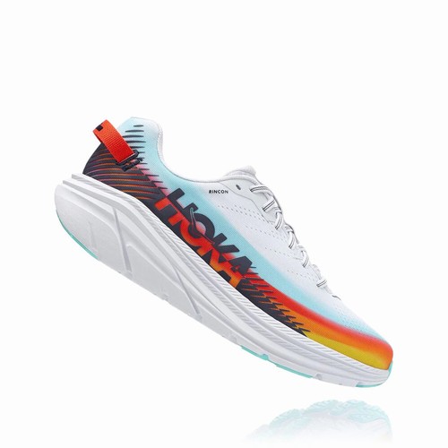 Hoka One One IRONMAN RINCON 2 Vegan Shoes For Men India White IN-5346